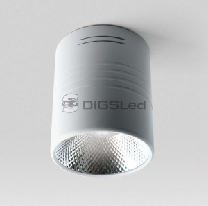 Светильник DL-AL518-R100-15W Day4000 (WH, 30 deg)