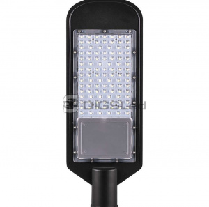 Светодиодный уличный консольный светильник 100W 6400K 230V, черный