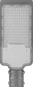 Светодиодный уличный консольный светильник 150W 6400K AC100-265V, серый